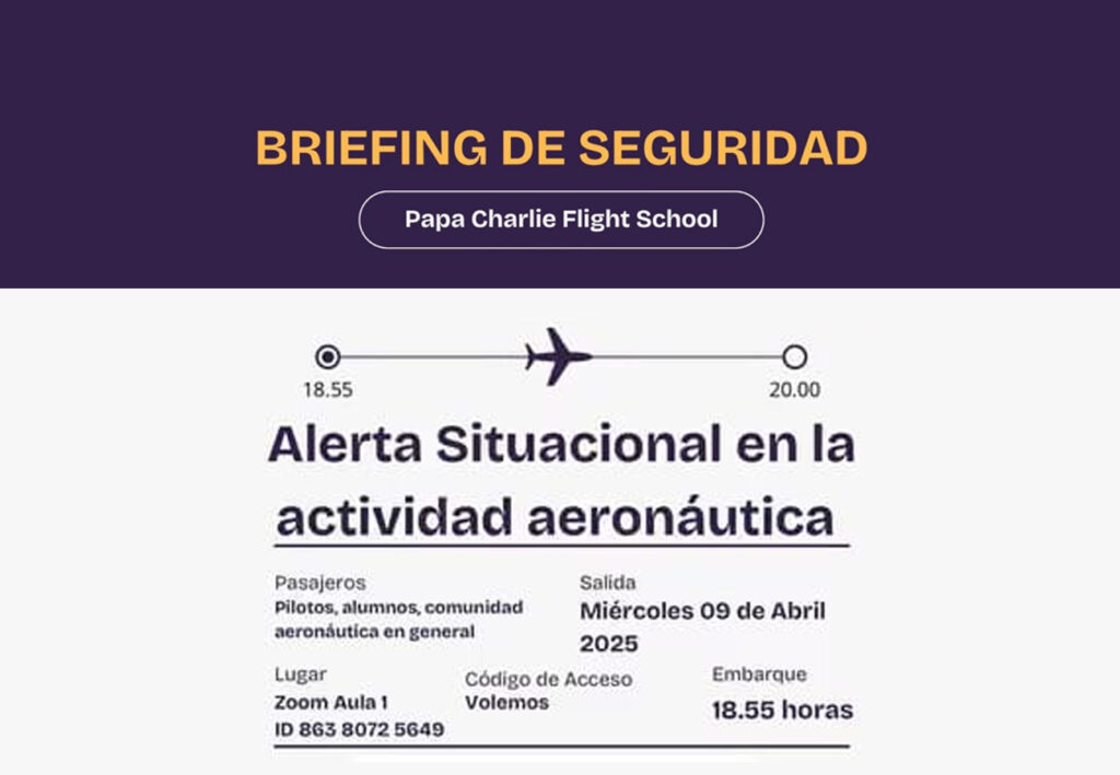 Alerta situacional en la actividad aeronáutica