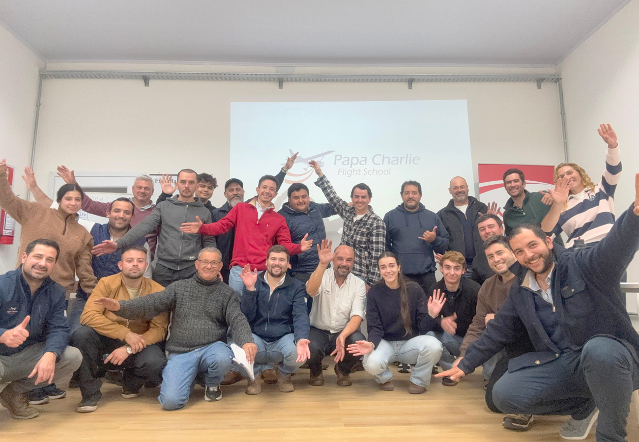 Conocé lo que fue nuestro curso "Introductorio de vuelo" en junio