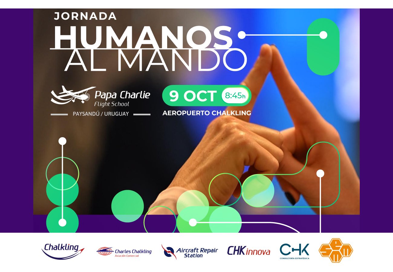 Jornada "Humanos al Mando": aviación, tecnología y el factor humano